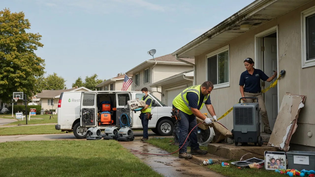 Water Damage Restoration in Greenwood, IN near me